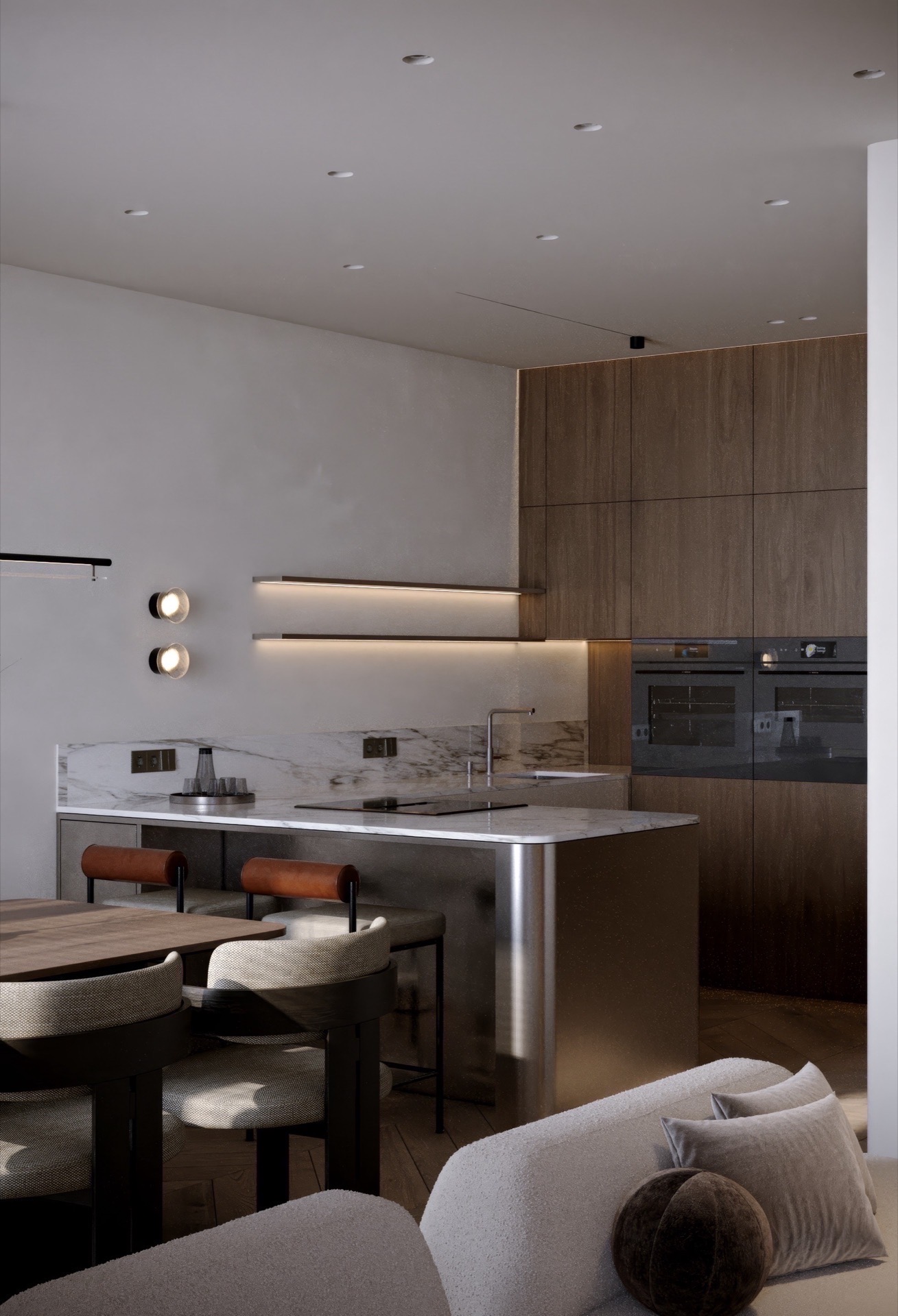 Кухня-гостиная - Key Design Studio