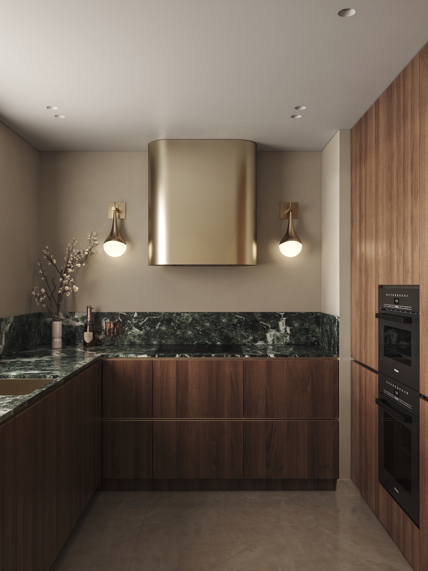Гостиная-кухня - Key Design Studio